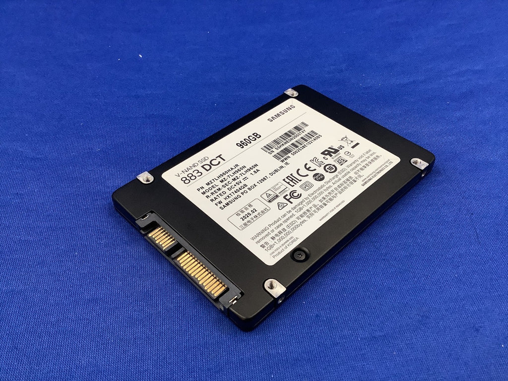MZ-7LH960N Samsung 883 DCT 960GB SATA 6Gb/s 2.5" SSD MZ7LH960HAJR