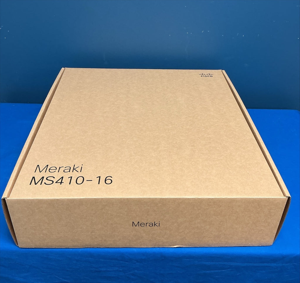 Cisco Meraki MS410-16-HW 16x Gige SFP Cloud Managed Network Switch UNCLAIMED New