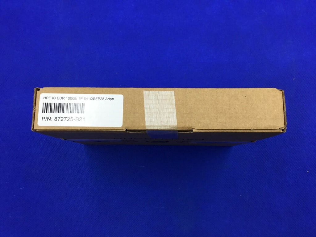 872725-B21 HPE INFINIBAND EDR 100GB 1-PORT 841QSFP28 ADAPTER 878578-001 CX555A