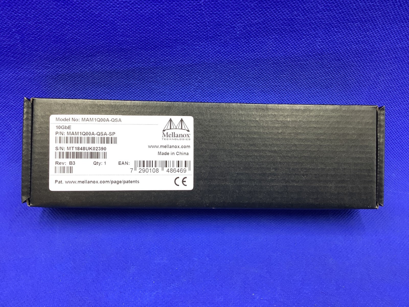 F/S MAM1Q00A-QSA Mellanox Network Adapter Transceiver 40Gb SFP+ QSFP
