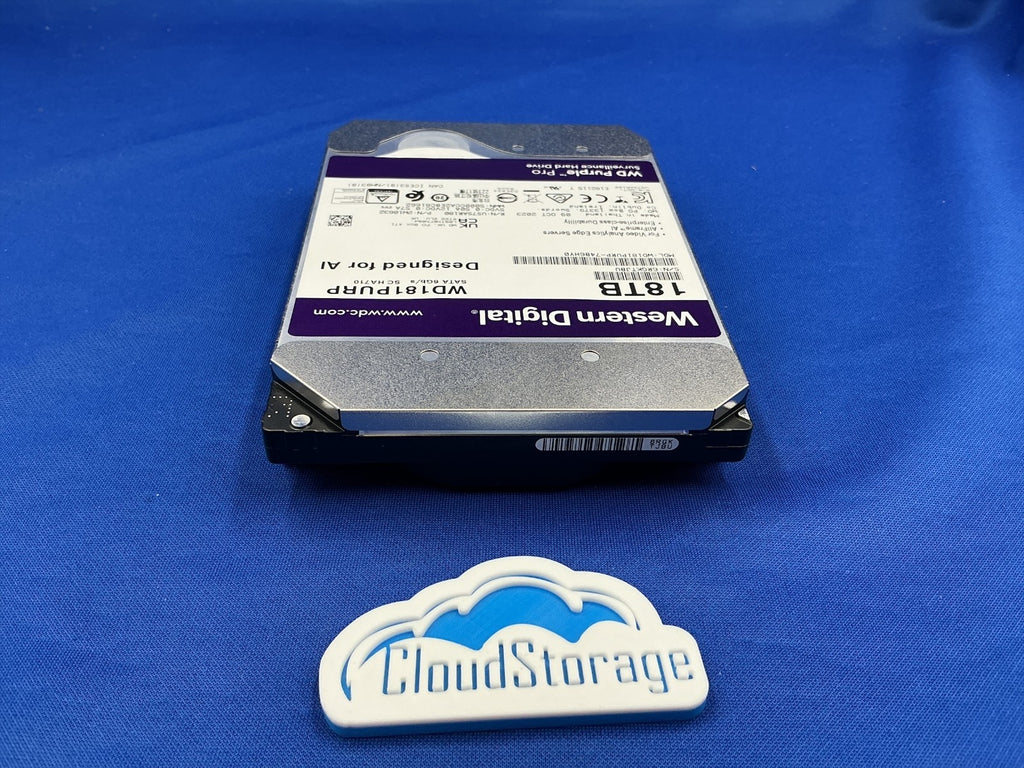 WD181PURP Western Digital Purple Pro 18TB 7200 RPM 512MB Cache SATA 6.0Gb/s 3.5"