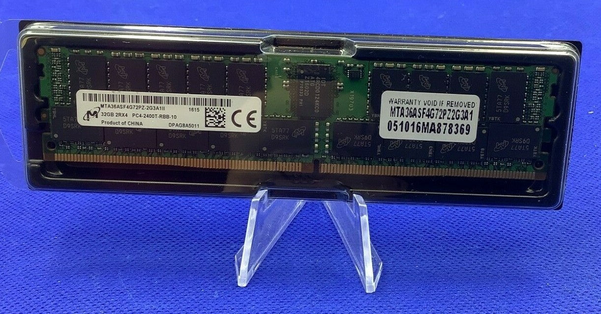 MTA36ASF4G72PZ-2G3A1 MICRON 32GB (1X32GB) 2RX4 PC4-2400T DDR4 MEMORY