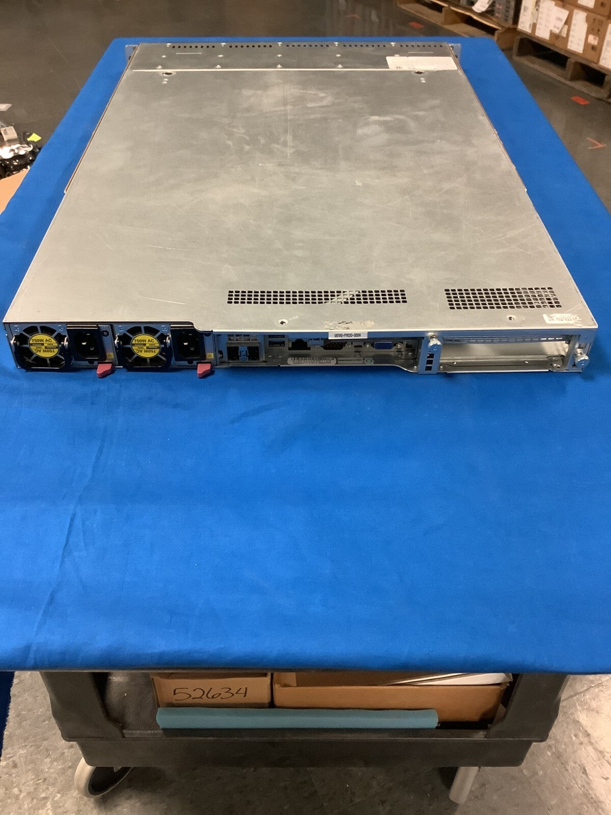 Supermicro SYS-1028U-TNRTP+ 750Wx2 PSU  64GB Internal SSD Fans and cables