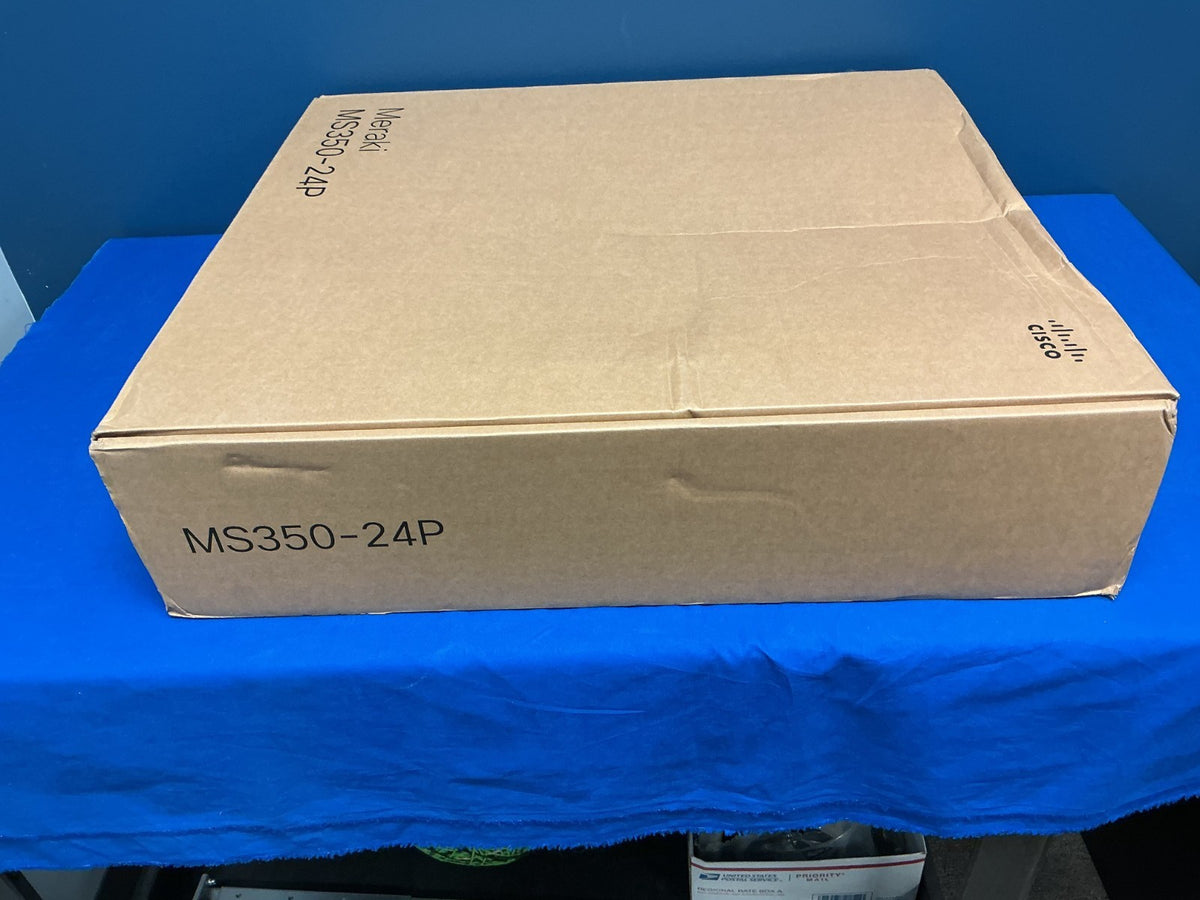 Cisco Meraki MS350-24P-HW 24 Ports L3 Cloud Managed Switch UNCLAIMED
