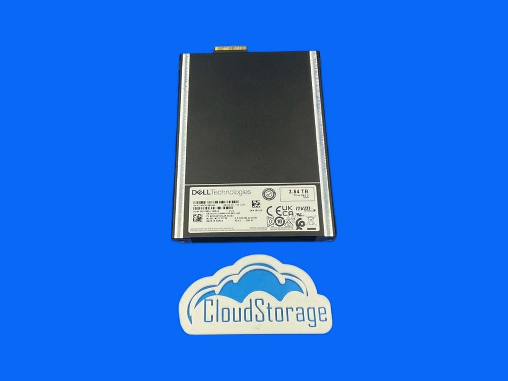831H5 MZ-3LO3T80 DELL SAMSUNG PM1743 3.84TB PCIe 5.0 E3.S NVMe 2.5" SSD w/ tray