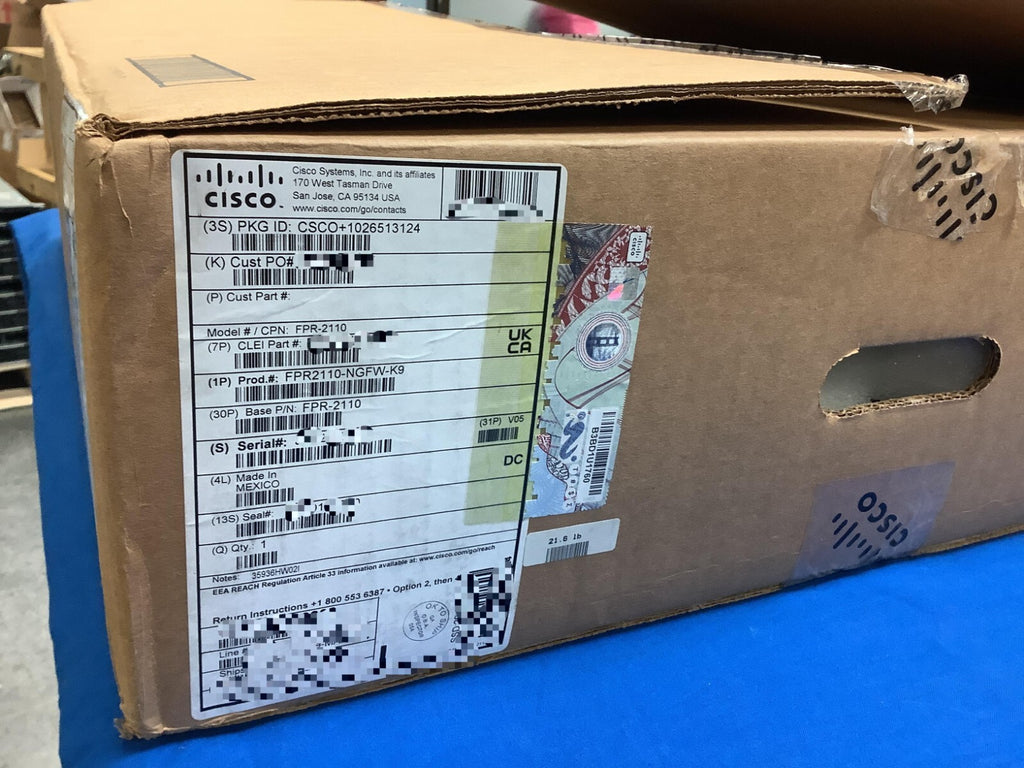 NOB FPR2110-NGFW-K9 CISCO Firepower 2110 Ngfw Firewall Appliance