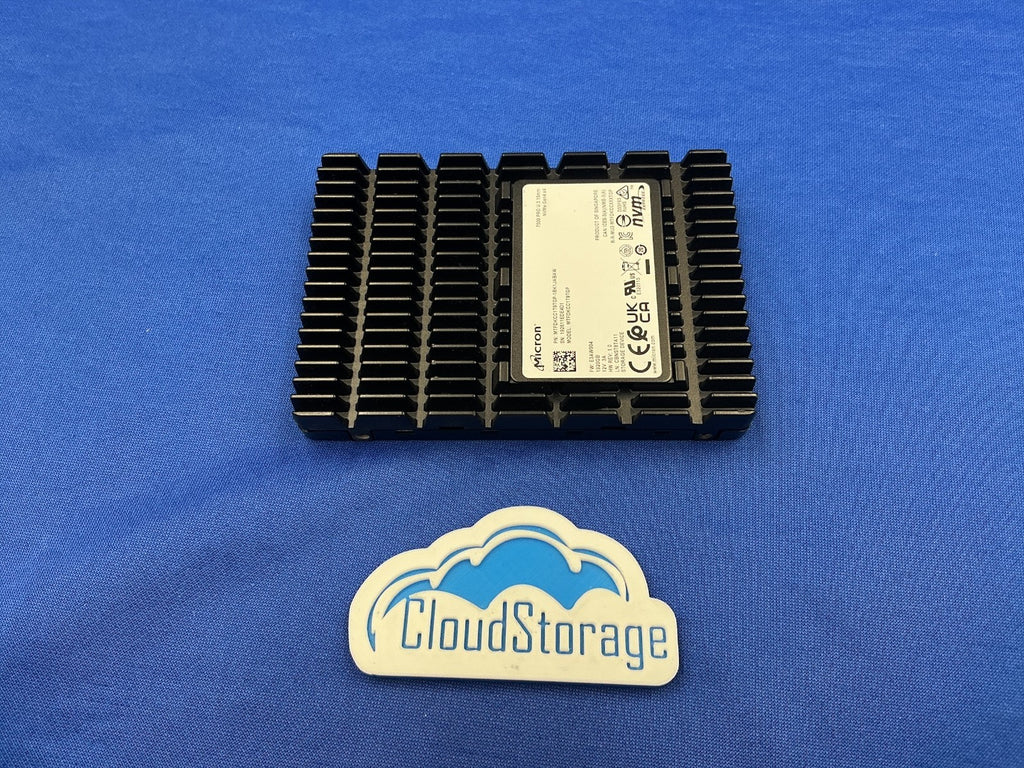 Micron MTFDKCC1T9TGP 7500 PRO 1.92TB U.3 PCIe Gen4 NVMe 2.5" Enterprise SSD