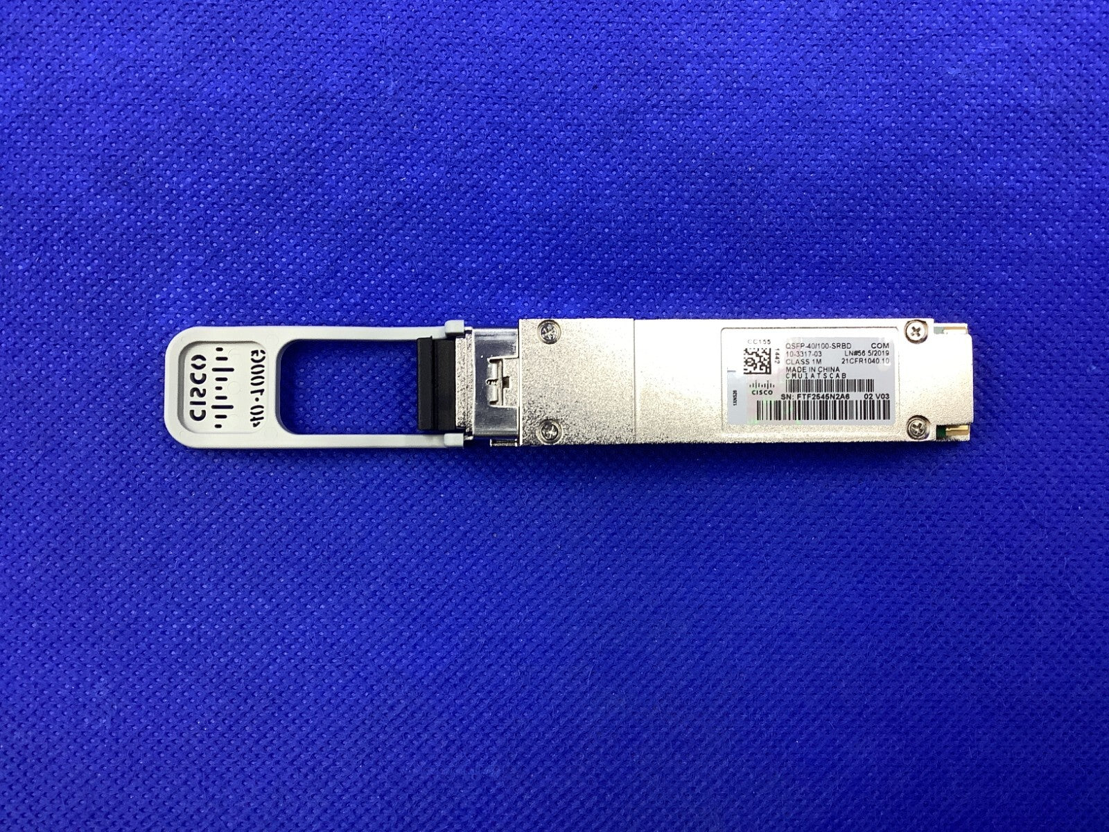 QSFP-40/100-SRBD Cisco 100G and 40GBASE SR-BiDi QSFP Transceiver