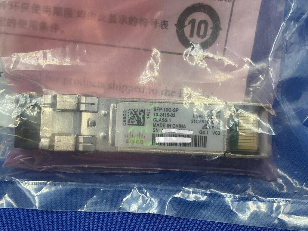 NOB CISCO SFP-10G-SR V03 10GB Transceiver Module 10-2415-03