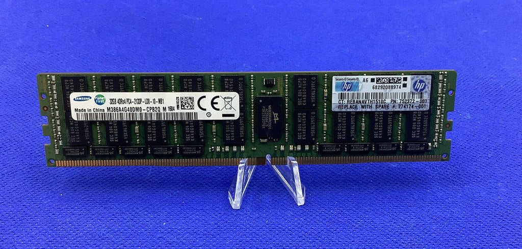 752372-081 GENUINE HP 32GB 4DRx4 PC4-2133P DDR4 RAM 774174-001 726722-B21
