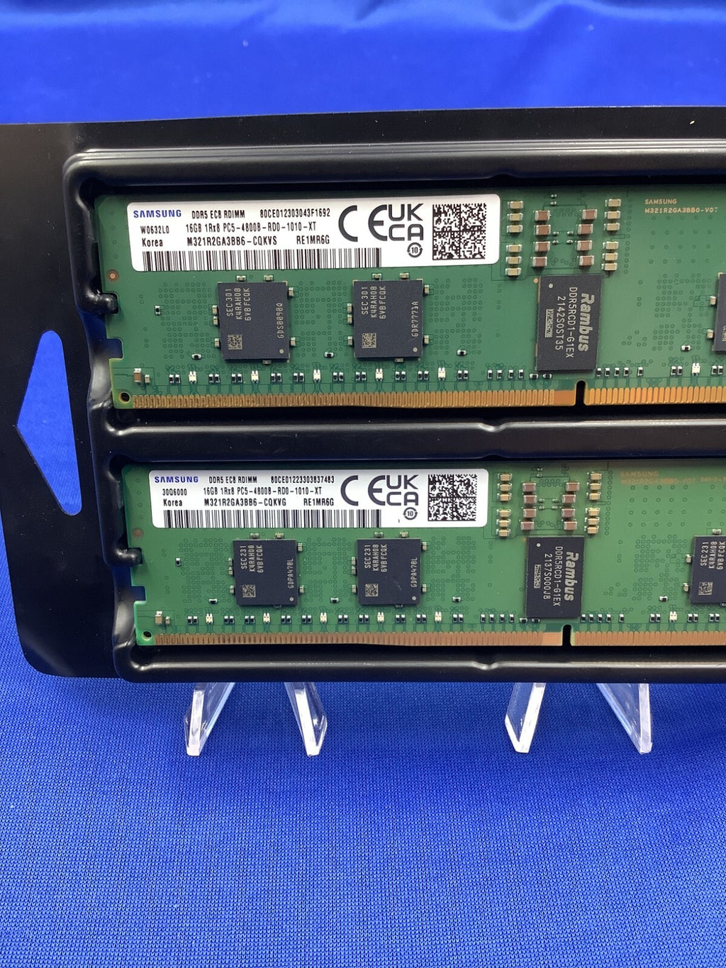 M321R2GA3BB6-CQK Samsung 16GB 1Rx8 DDR5-4800B PC5-38400 ECC Reg MEMORY