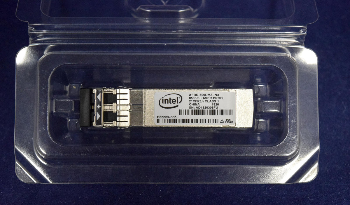 0XYD50 DELL  INTEL FTLX8574D3BCV-IT 10GB FC SFP+ 850nm AFBR-709DMZ-IN3