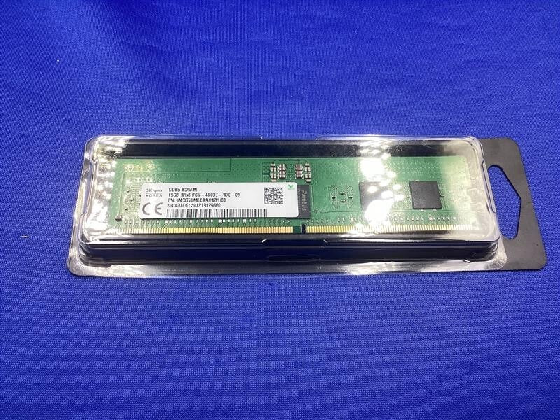 HMCG78MEBRA112N HYNIX 16GB (1x16GB) 1Rx8 PC5-4800E RDIMM MEMORY