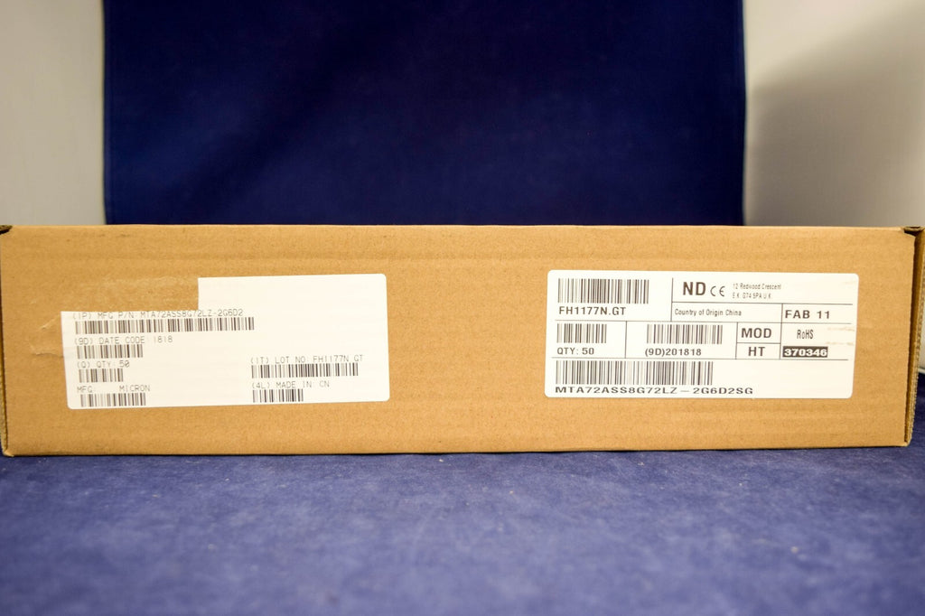 MTA72ASS8G72LZ-2G6D2 MICRON 64GB (1X64GB) 4DRX4 PC4-2666V DDR4 MEMORY