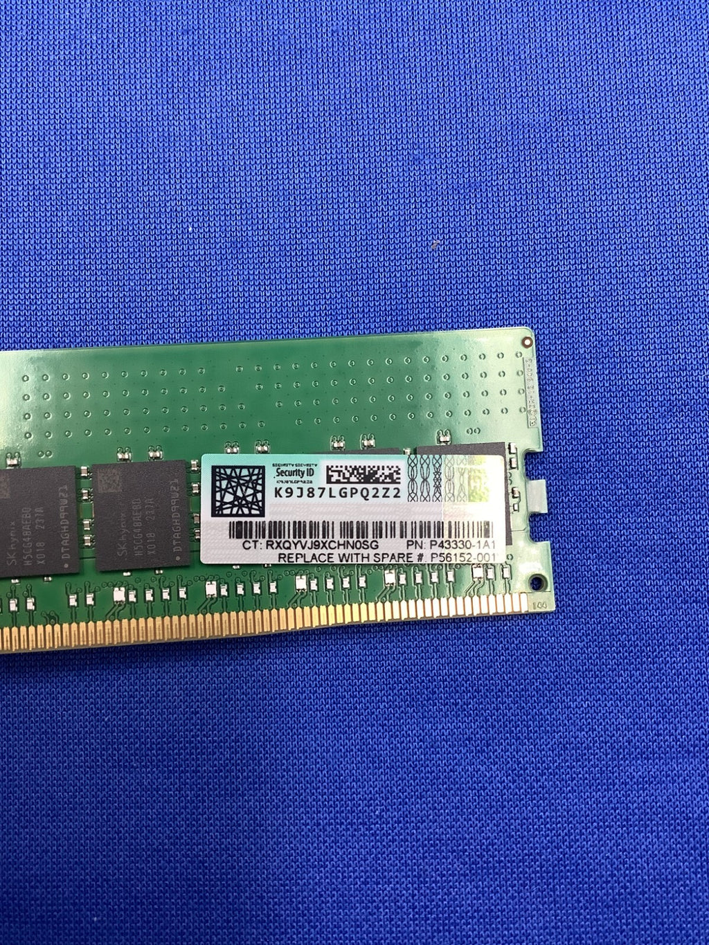 P43330-1A1 HPE 32GB 2RX8 PC5-4800B SMART MEMORY P56152-001 P50311-B21