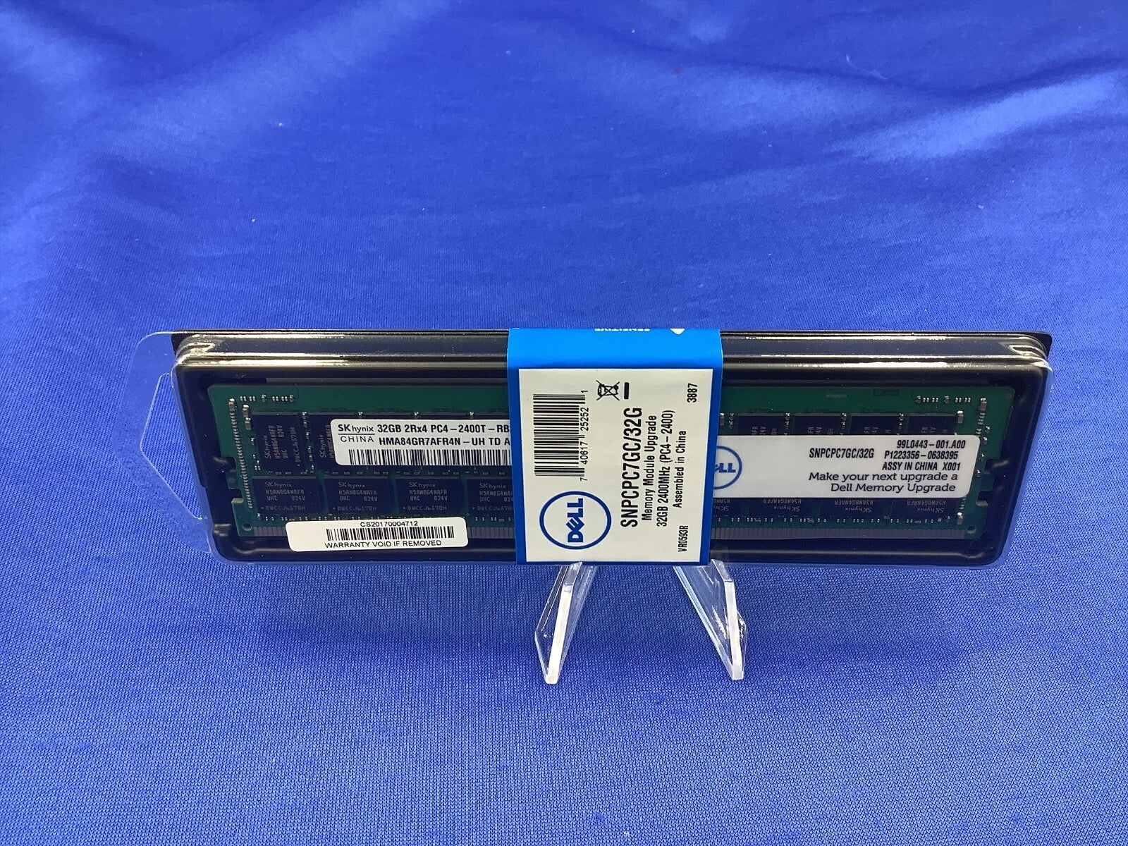SNPCPC7GC/32G DELL 32GB (1X32GB) 2RX4 PC4-2400T RDIMM MEMORY