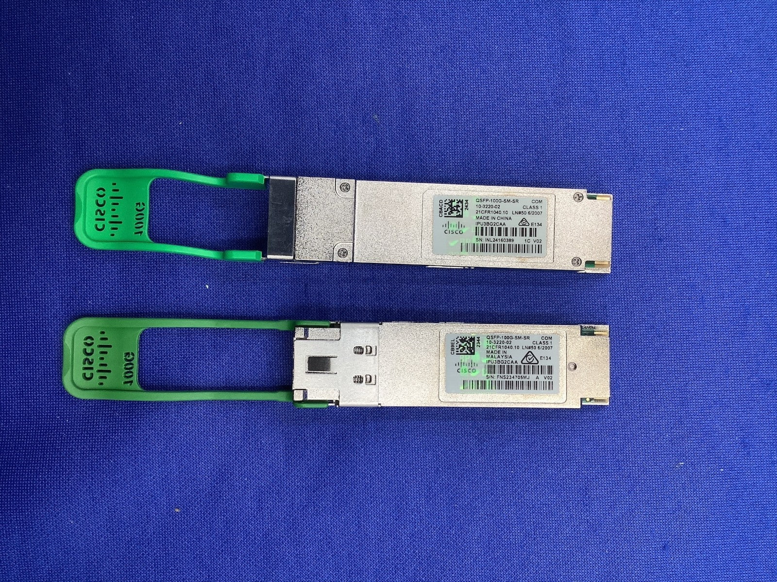 QSFP-100G-SM-SR Cisco 100Gbps 100GBase-CWDM4 1310nm Transceiver 10-3220-02