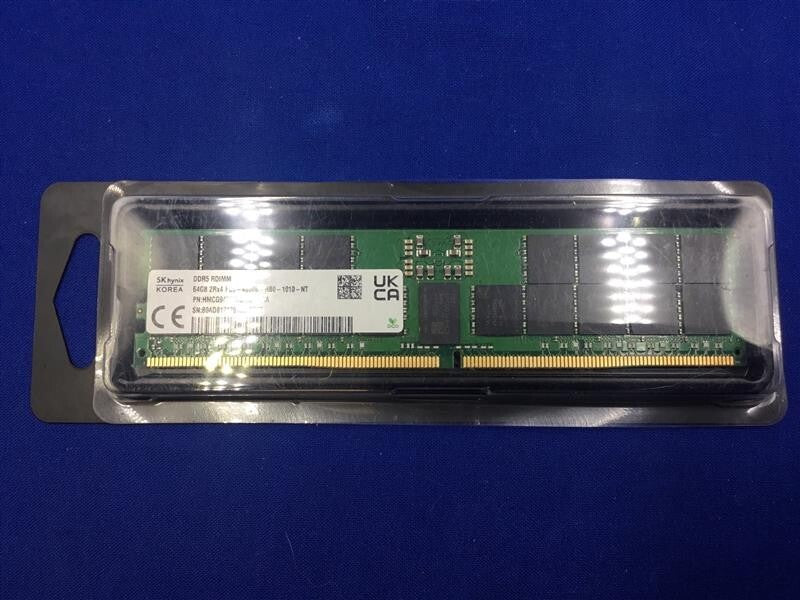 HMCG94MEBQA121N SK HYNIX 64GB 2RX4 PC5-4800B DDR5 RDIMM SERVER MEMORY