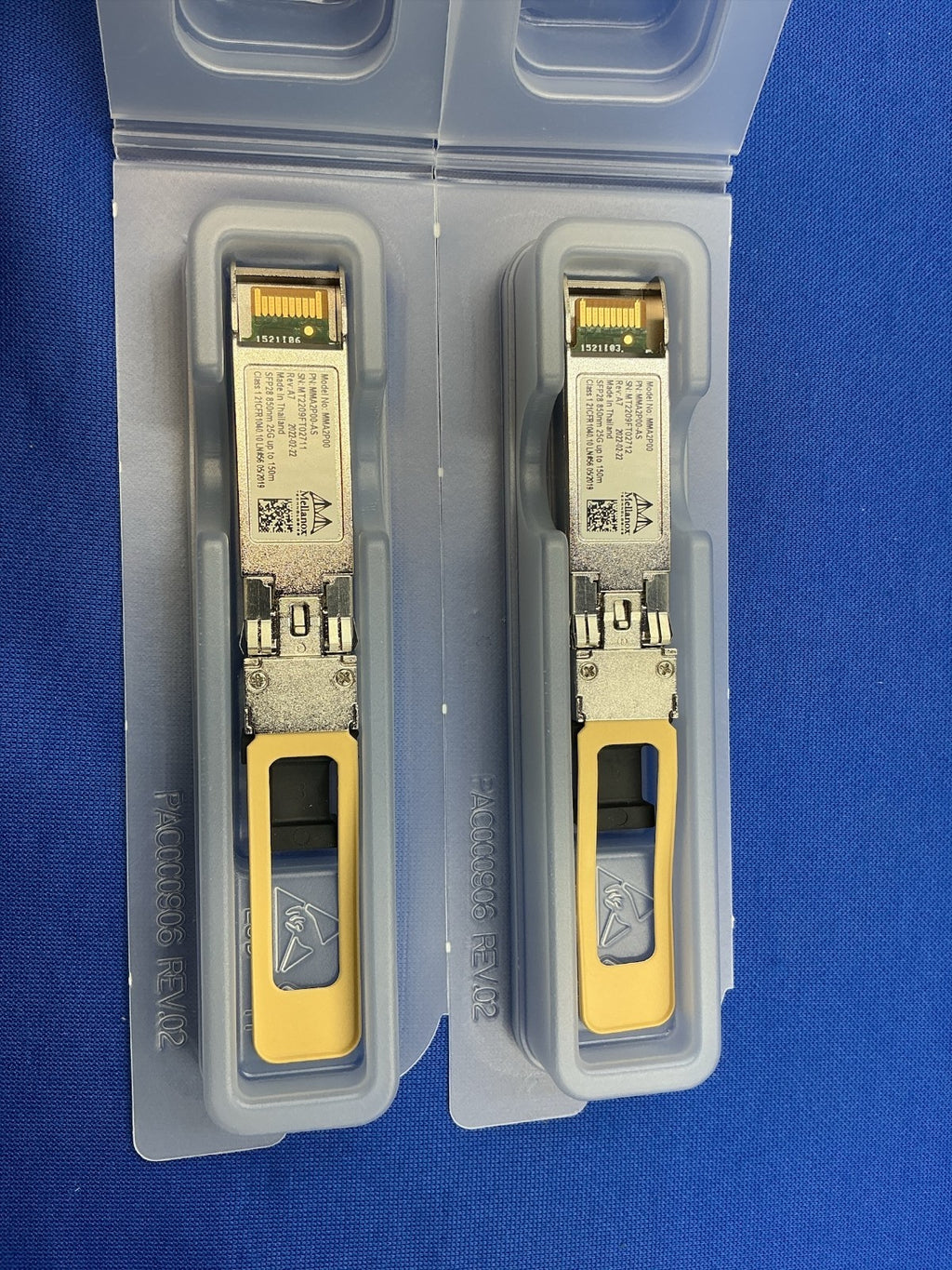 MMA2P00-AS Mellanox 25GbE SFP28 LC-LC 850nm SR up to 100m Optical Transceiver