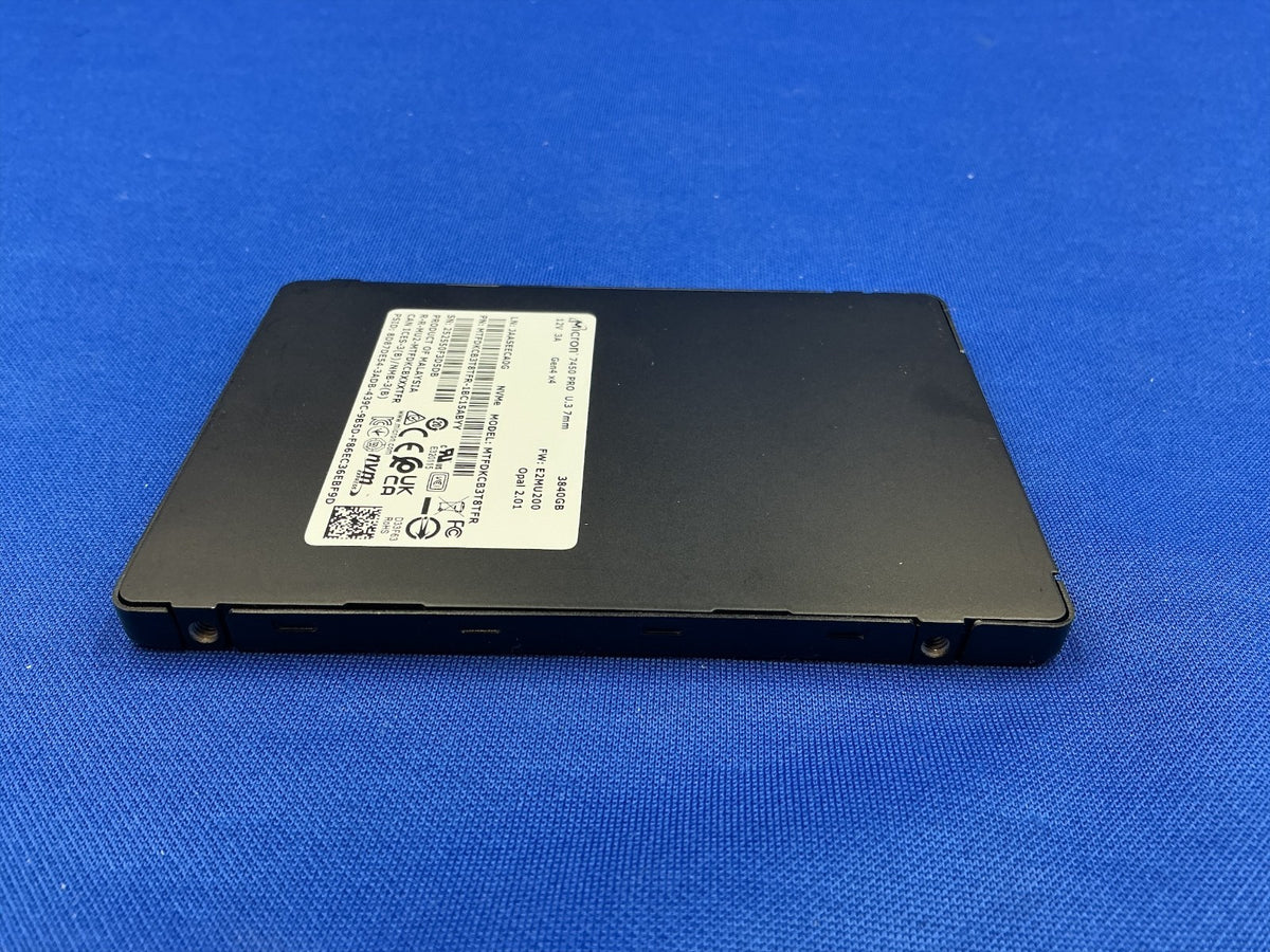 Micron 7450 PRO MTFDKCB3T8TFR 3.84TB U.3 NVMe PCIe 4.0 Enterprise SSD