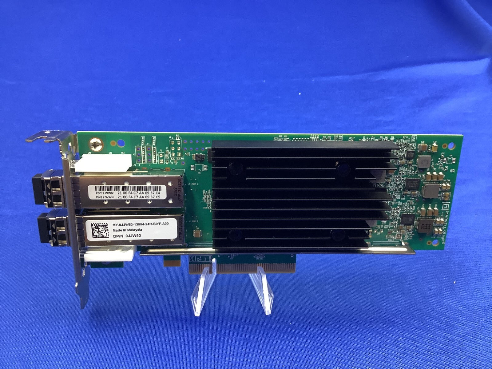 QLE2772N DELL Marvell QLogic Enhanced 32GFC PCIe 4.0 Fibre Channel Adapter