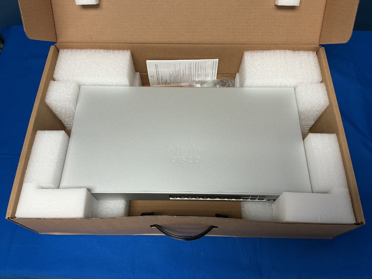MS225-24P-HW Cisco Meraki MS225 Series 24x GigE 370W PoE switch UNCLAIMED