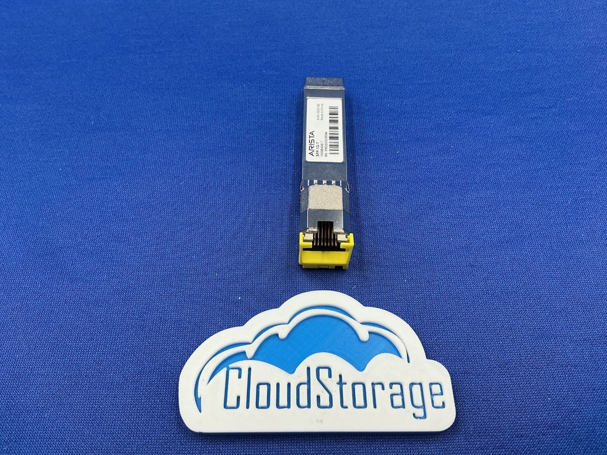 Arista SFP-1G-T 100/1000BASE-T RJ45 Copper SFP Gigabit Ethernet XVR-10007-20