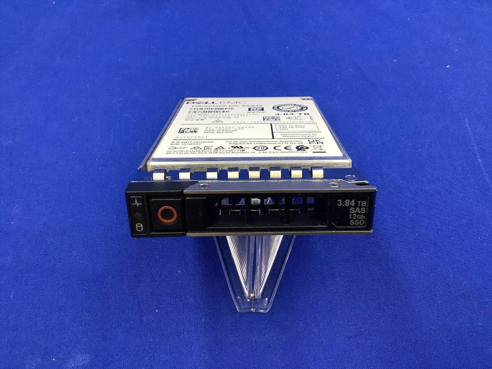 FP1KF Dell 3.84TB SAS 12Gbps Read Intensive 512e 2.5'' SSD WUSTVA138BSS200 Gen14