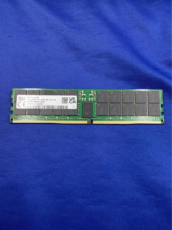 HMCT04MEERA129N Hynix 128GB 2S2Rx4 DDR5-4800 EC8 RDIMM PC5-38400 Server Memory