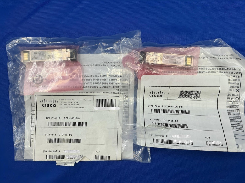 NOB CISCO SFP-10G-SR V03 10GB Transceiver Module 10-2415-03