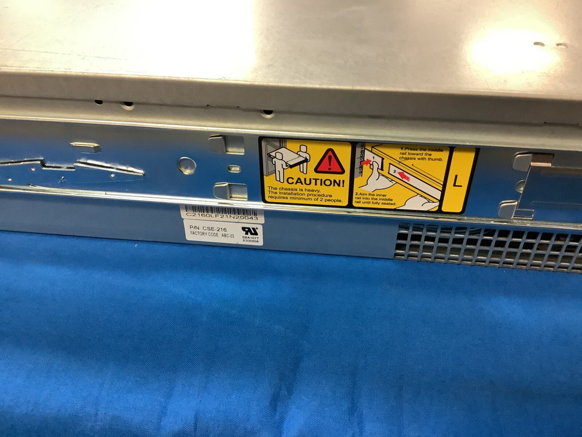 SUPERMICRO 2028R-ACR24L SERVER 920W PSU Good condition, tested. No HDD, no CPU