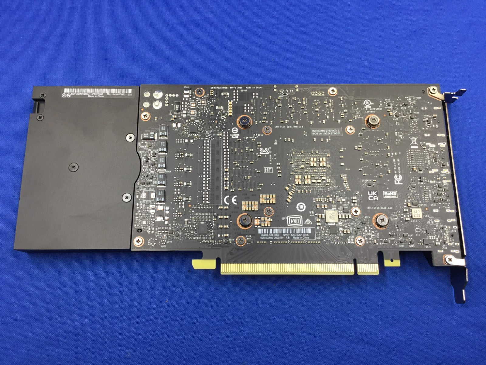 LENOVO NVIDIA QUADRO RTX 4000 8GB GDDR6 Graphic Card