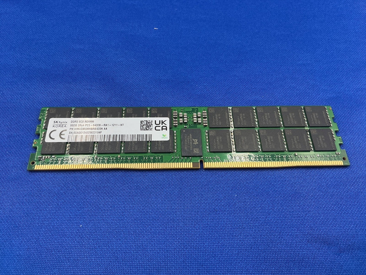 HMCGM4MHBRB505N HYNIX 96GB (1X96GB) 2RX4 PC5-6400B RDIMM MEMORY