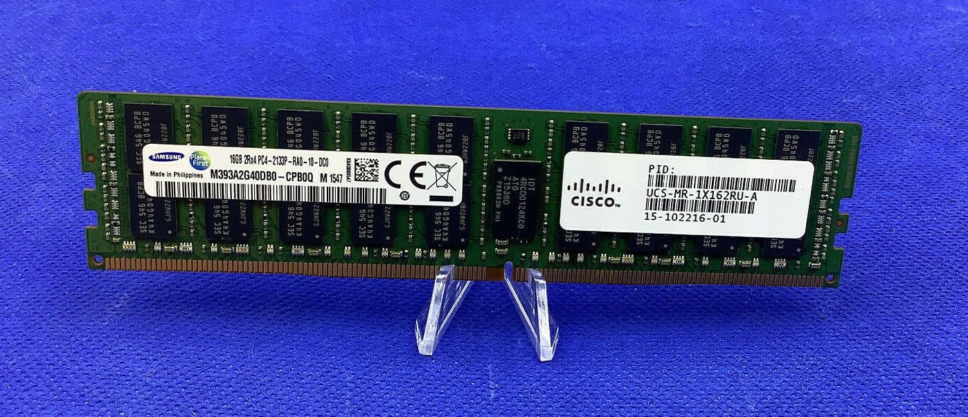 CISCO UCS-MR-1X162RU-A 16GB (1X16GB) 2RX4 PC4-2133P DDR4 MEMORY