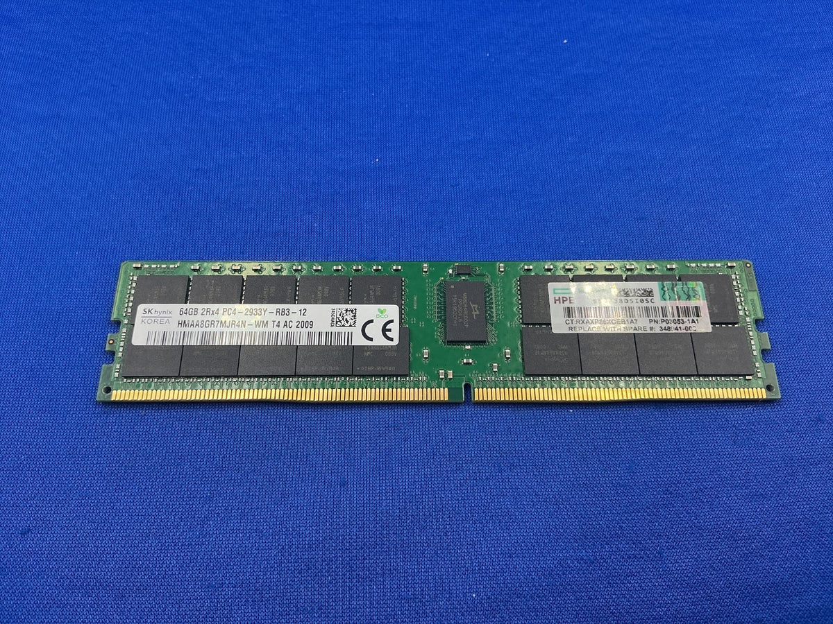 P03053-1A1 HPE 64GB (1X64GB) 2RX4 PC4-2933Y MEMORY P19045-B21 P19250-001