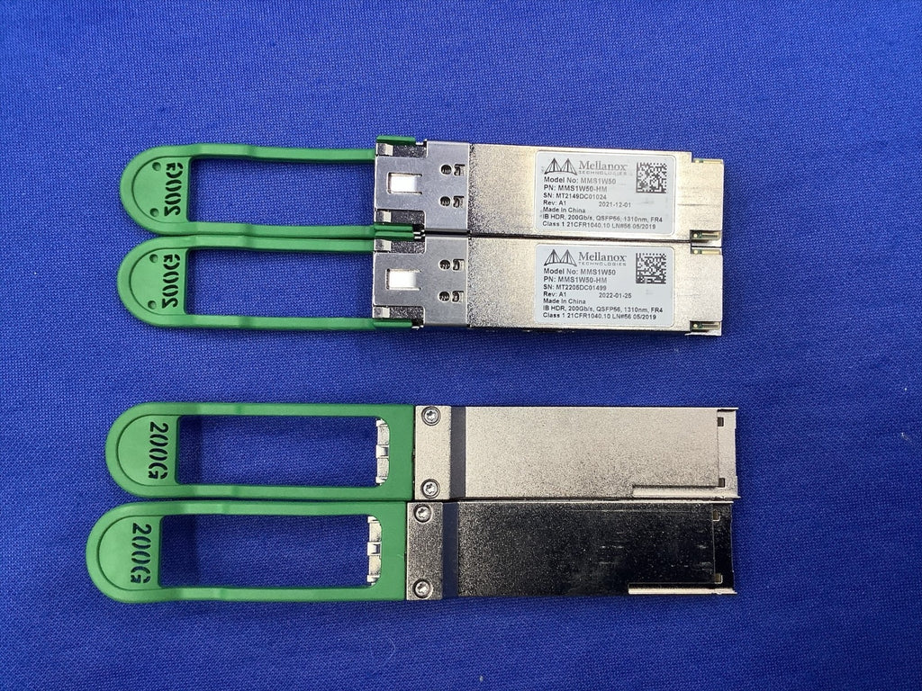 MMS1W50-HM Mellanox 200GbE IB HDR QSFP56 1310NM FR4 Optical Transceiver