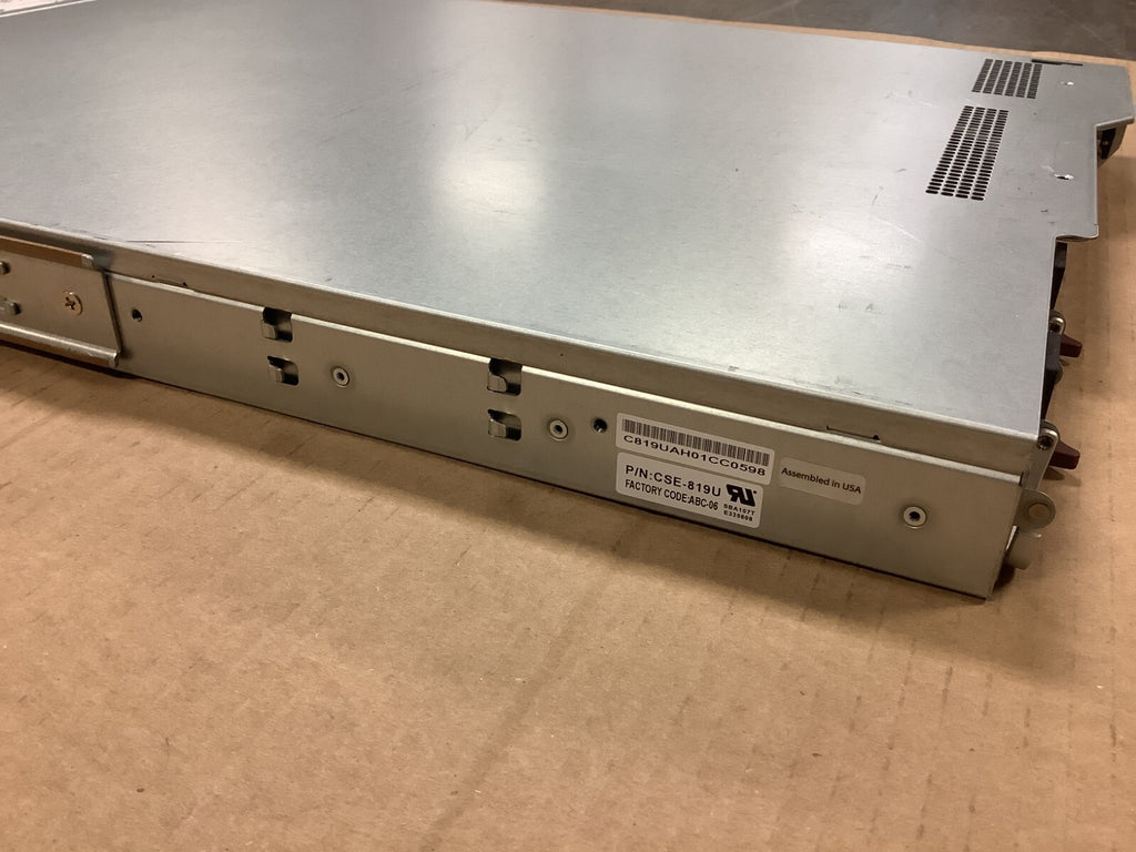 Supermicro CSE-819U With MOBO X10DRU-i+-G5-N, NX-3175-G5 CTO 2 Riser cards 2PSU