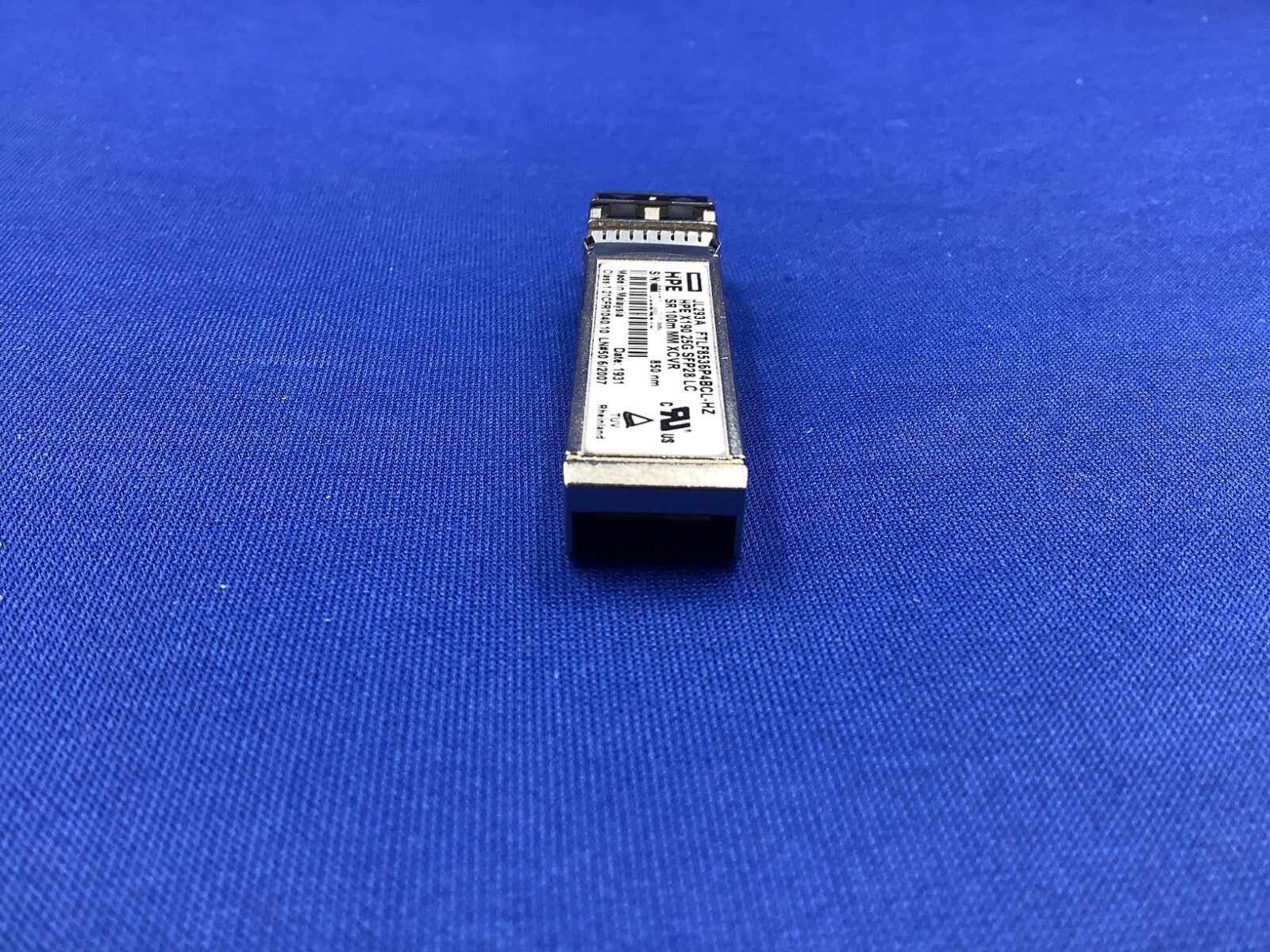HPE JL293A HPE X190 25G SFP28 LC SR 100M MMF TRANSCEIVER JL293-61001