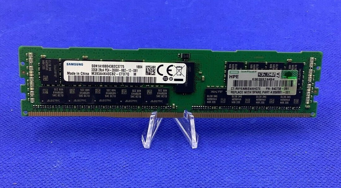 HPE Smart Memory 32GB (1X32GB) 2RX4 PC4-2666V MEMORY