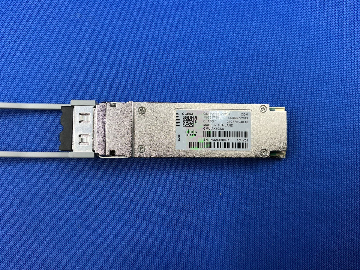 QSFP-100G-SR1.2 10-3517-01 Cisco 100G SR1.2 BiDi QSFP LC 100m OM4 MMF Transceive