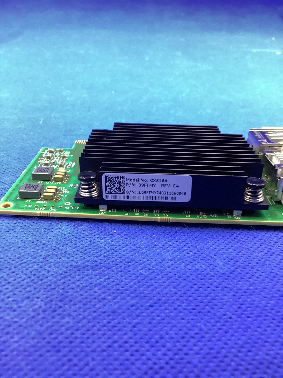 DELL 9FTMY Mellanox ConnectX-5 100GbE CX516A Dual Port Network Adapter 09FTMY