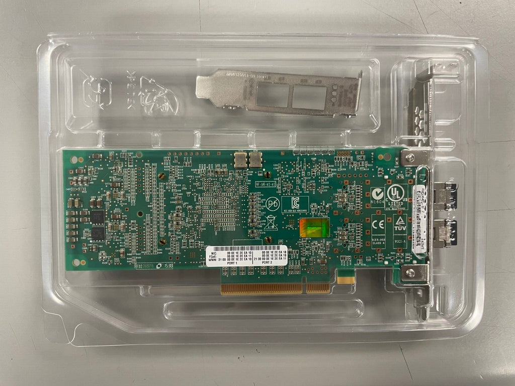 ORIGINAL QLE2672 QLOGIC QLE2672-CK SANBLADE 16GB FC DUAL PORT PCIE HBA