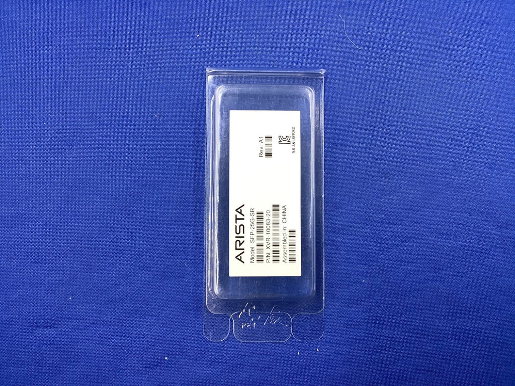 NEW Genuine ARISTA SFP-25G-SR 25GBASE-SR SFP28  XVR-10083-20
