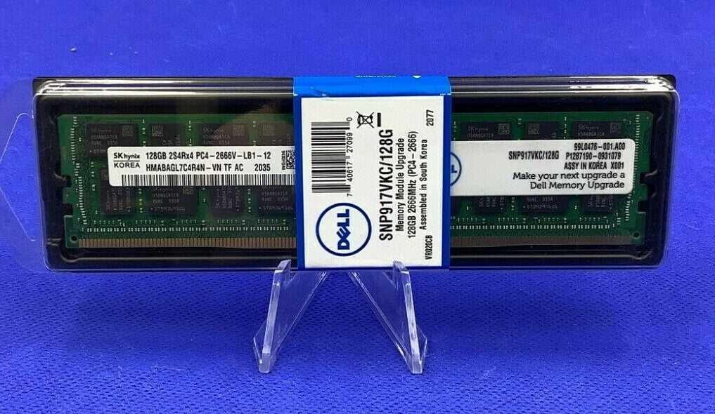SNP917VKC/128G DELL 128GB (1X128GB) 2S4Rx4 PC4-2666V MEMORY HMABAGL7C4R4N-VN