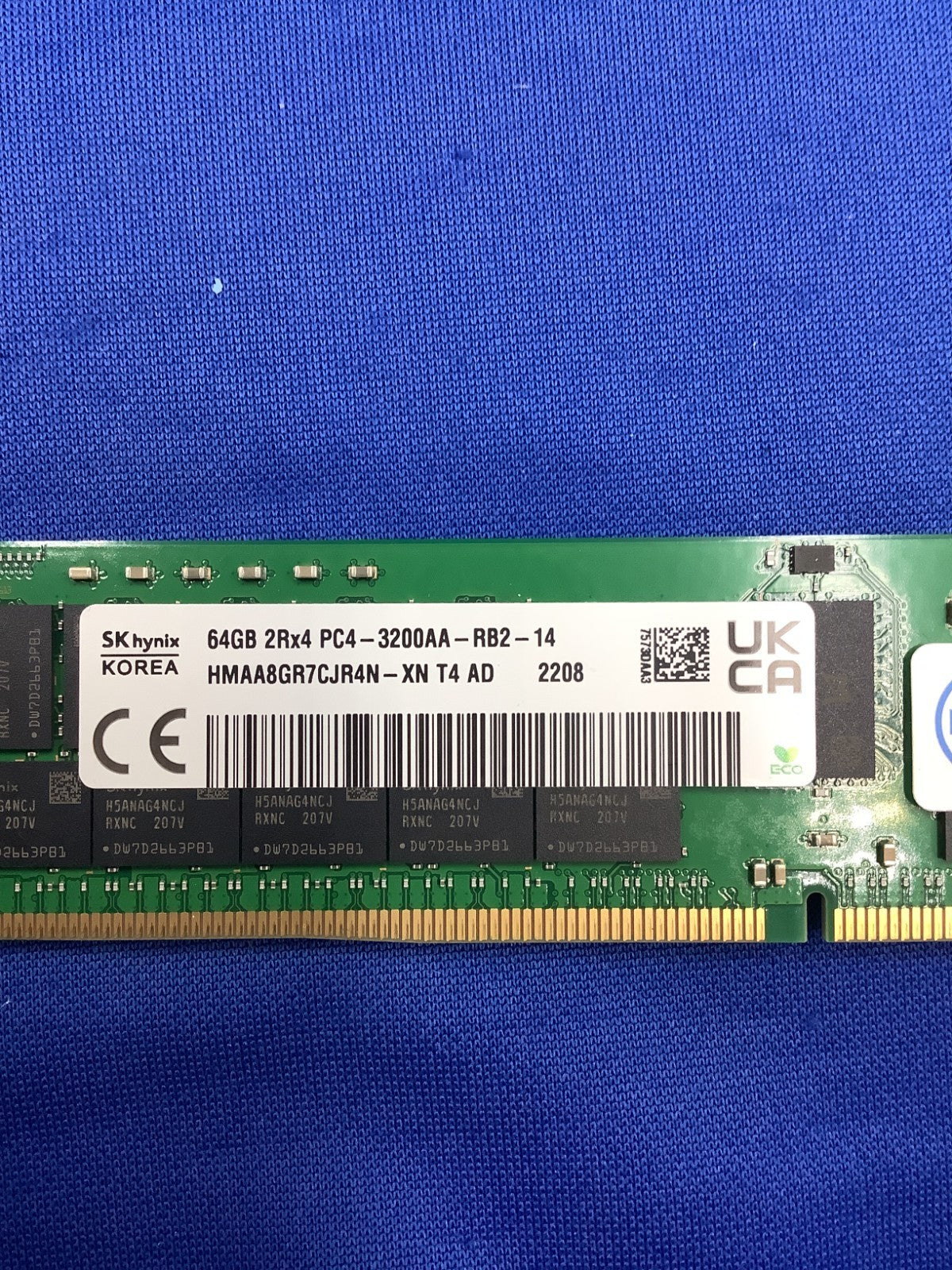 SNPP2MYXC/64G DELL 64GB (1X64GB) 2RX4 PC4-3200A RDIMM SERVER MEMORY