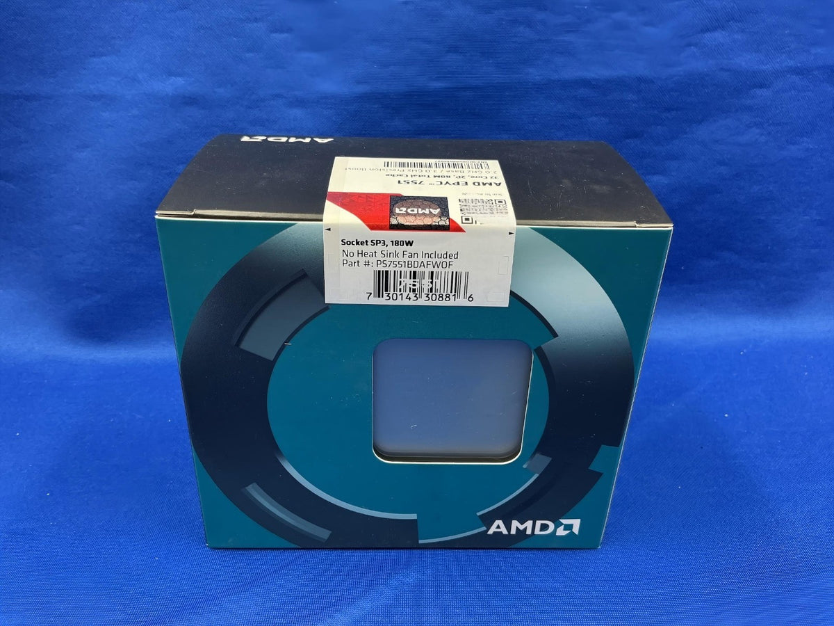 NEW Sealed AMD EPYC 7551 32 CORE 2.00GHZ 64M PROCESSOR UNLOCKED