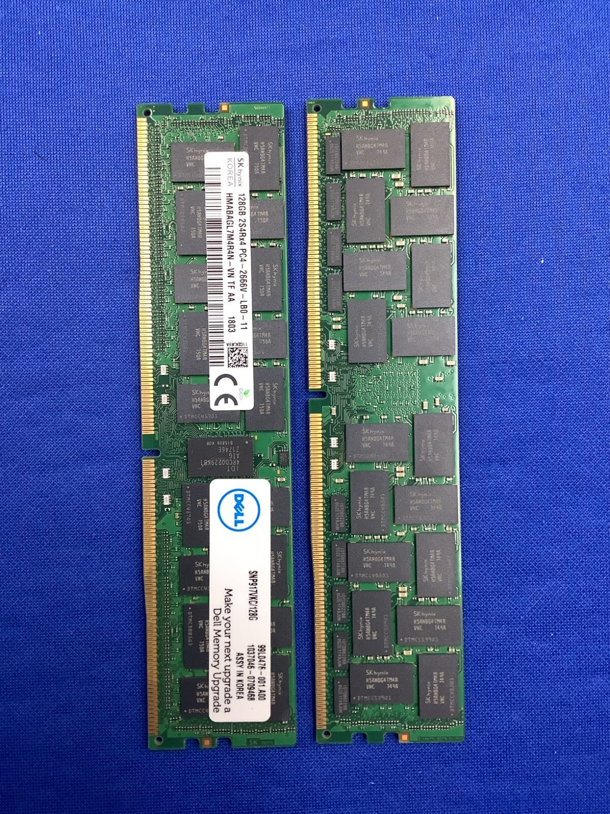 SNP917VKC/128G DELL 128GB  2S4Rx4 PC4-2666V MEMORY HMABAGL7M4R4N-VN