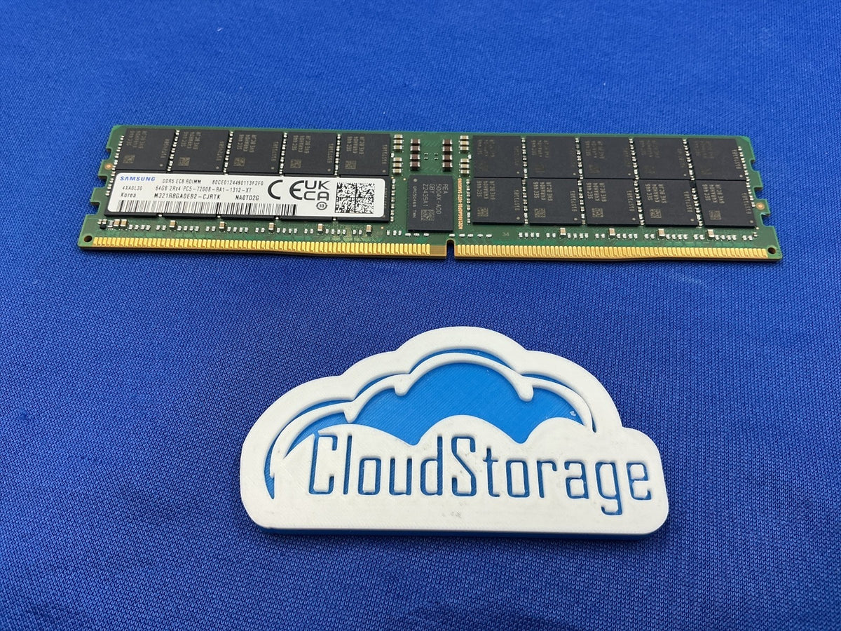 SAMSUNG 64GB (1X64GB) 2RX4 PC5-7200B RDIMM MEMORY M321R8GA0EB2-CJR