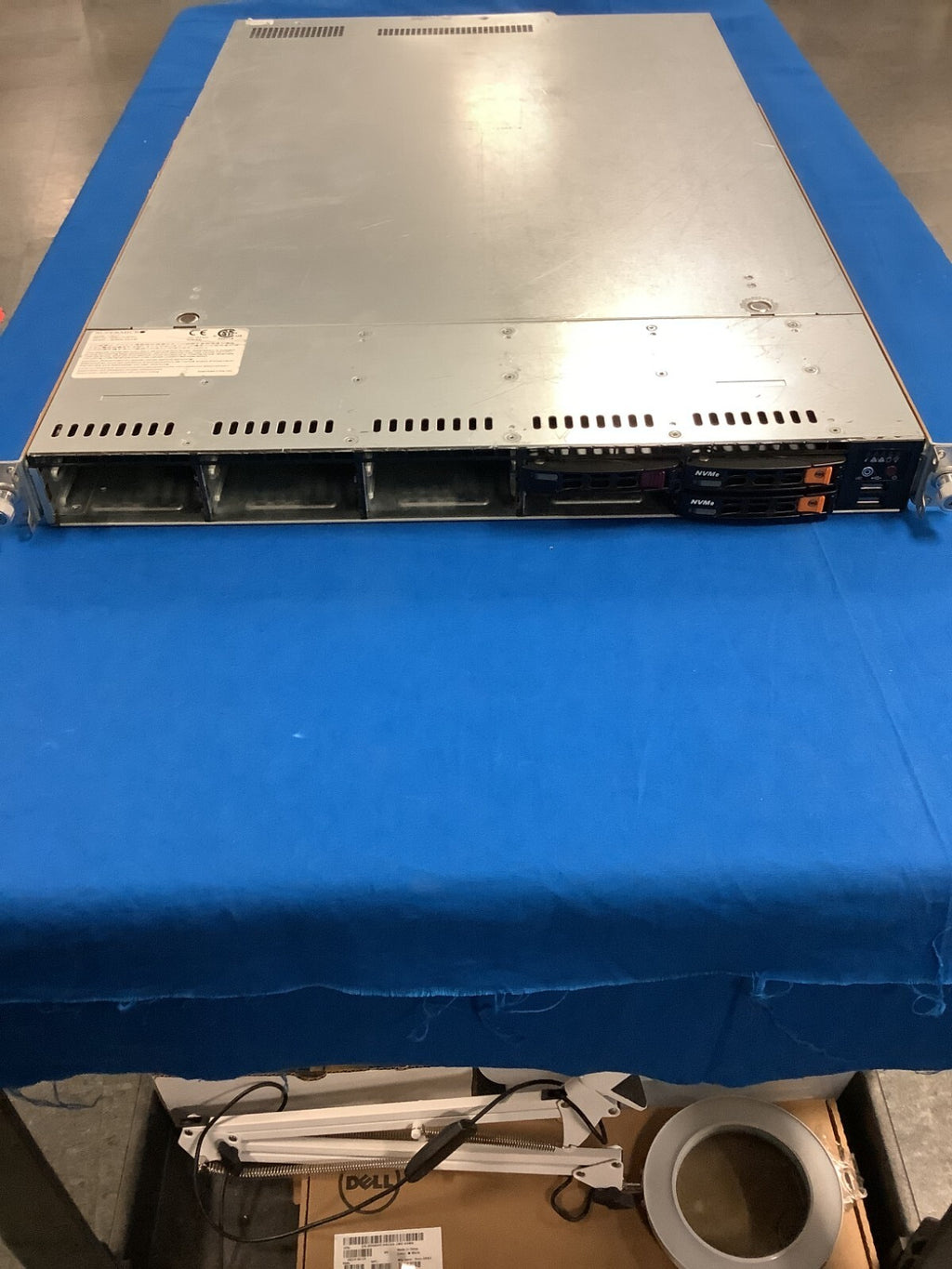 Supermicro SYS-1028U-TNRTP+ 750Wx2 PSU  64GB Internal SSD Fans and cables