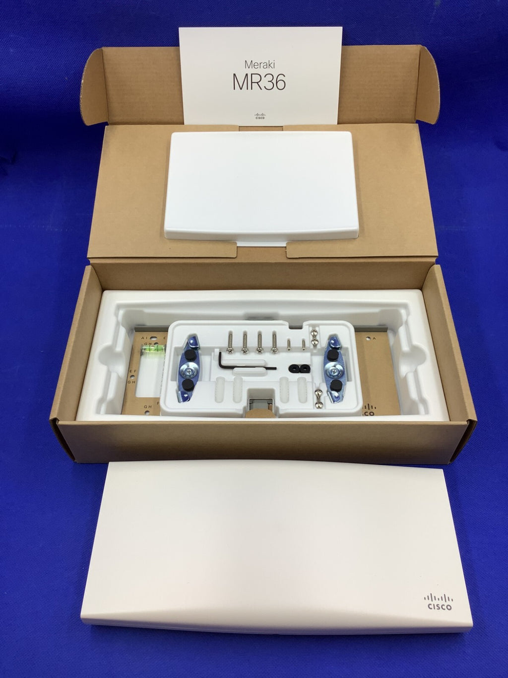 Cisco Meraki MR36-HW Cloud Managed WiFi 6 Indoor Access Point Unclaimed New